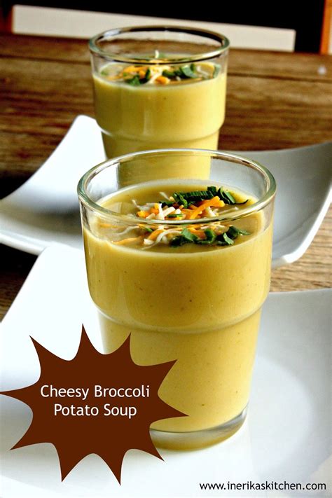 Cheesy Broccoli Potato Soup With Green Giant