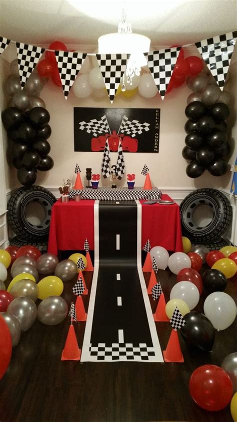 Racing Themed Birthday Project Nursery Race Car Birthday Party