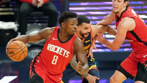 Rockets Forward Jaesean Tate Named To Nbas All Rookie Second Team