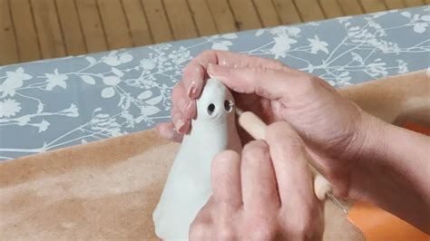 How To Make Air Dry Clay Ghosts Air Dry Crafters