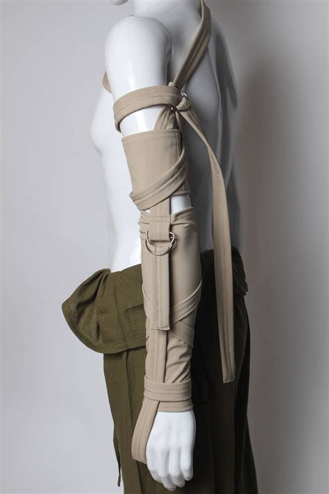 Beige Arm Harness This Assassins Bracer Is Perfect For Cosplay Regular Wear Festivals