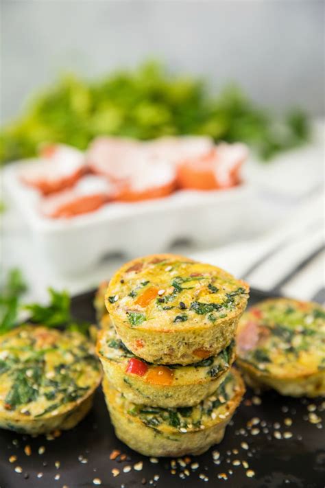 Healthy Sweet Potato Spinach Egg Cups Kims Cravings