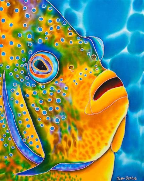58 Best Tropical Fish Silk Painting Underwater Images On Pinterest