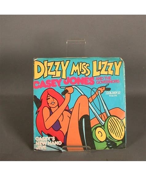 Single Vinyl Casey Jones Dizzy Miss Lizzy
