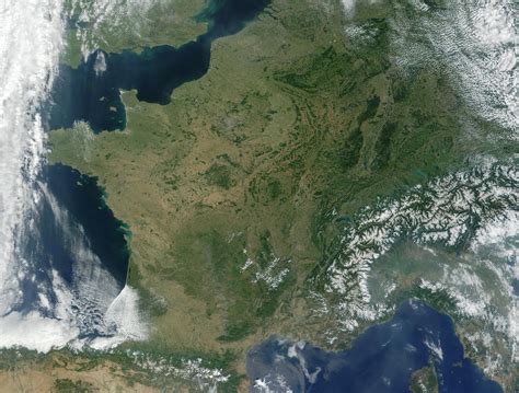 Image Satellite De France Du 03072001