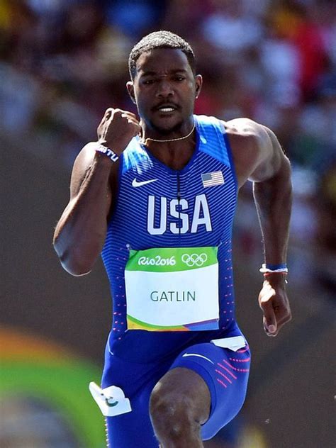 This is how it all began. Justin Gatlin 2016 Rio Olympics: Men's 100m | Justin ...