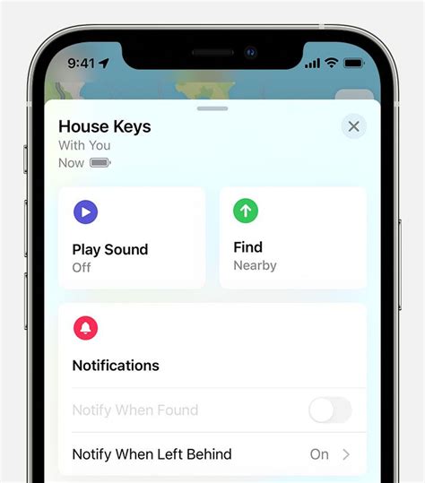 Set Up And Use Notify When Left Behind In The Find My App In 2022 Me