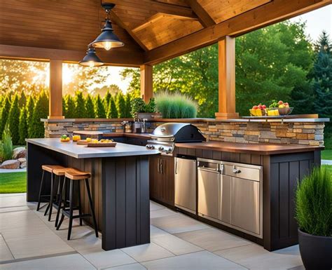 Make The Most Of Your Yard With A Lean To Kitchen Vohn Gallery