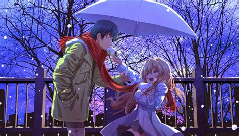 Taiga And Ryuuji Toradora Anime Best Romantic Comedy Anime