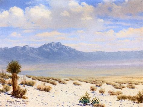 Desert Landscape Painting Audley Dean Nichols Oil Paintings