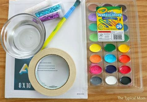 2 Easy Watercolor Painting Ideas · The Typical Mom