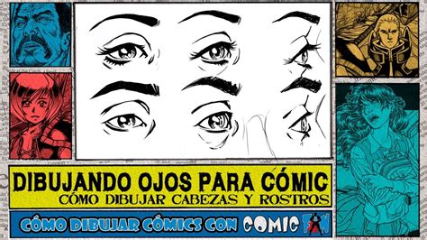 Dibujando Ojos Para CÓmics Cómo Dibujar Cómics Youtube