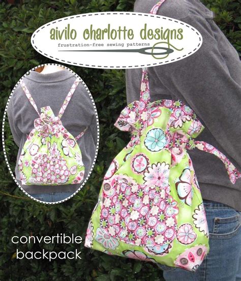 Convertible Backpack Sewing Pattern Iucn Water