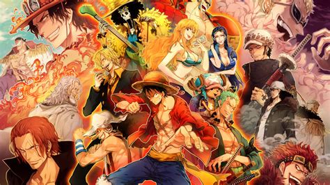All Character Anime Movie One Piece Wallpaper For Desktop