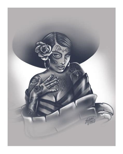 Charra Tatted Mexican Culture Aztec Art By Gabrielfriasarte Tattoo