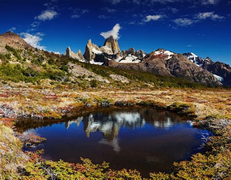 Mount Fitz Roy Los Glaciares National Park Patagonia Argentina