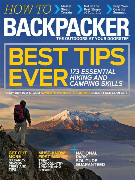 Backpacker Back Issue March 2014 Digital In 2021 Wilderness Travel