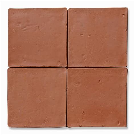 Hand Made Natural Terracotta Tile 6x6x38 Terracotta Flooring