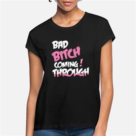 Shop Bad Bitch T Shirts Online Spreadshirt