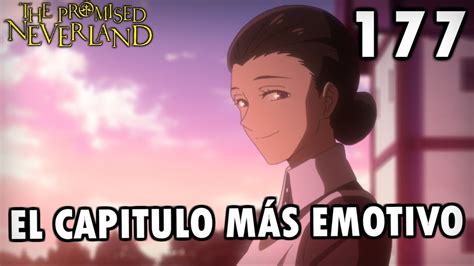 The Promised Neverland Capitulo 177 Manga El Capitulo MÁs Emotivo Youtube