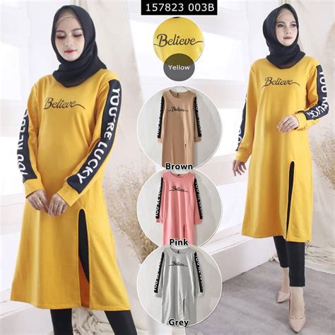 Desain gaun kebaya brokat muslim modern hijab terbaru. Model Baju Tunik Terbaru 2020 Desain Mewah Dan Modern ...