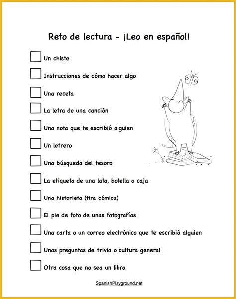 A Reading Challenge To Encourage Kids To Practice Reading In Spanish