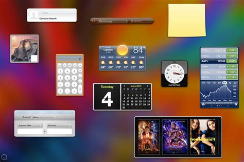 Sostegno Correzione Diversione Mac Widget On Desktop Sciare Boccaglio Famigerato
