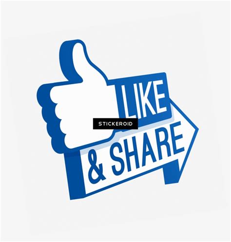 Facebook Like Like Share Subscribe Button Png Image Transparent Png