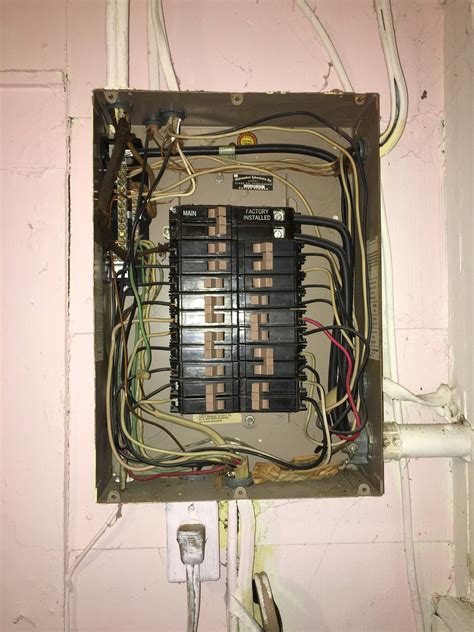 Old House 100 Amp Fuse Box