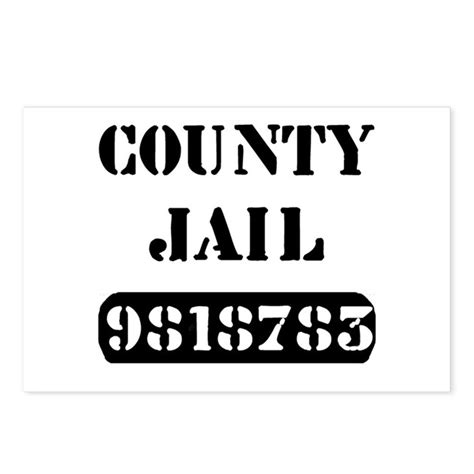 Jail Inmate Number 9818783 Postcards Package Of 8 By