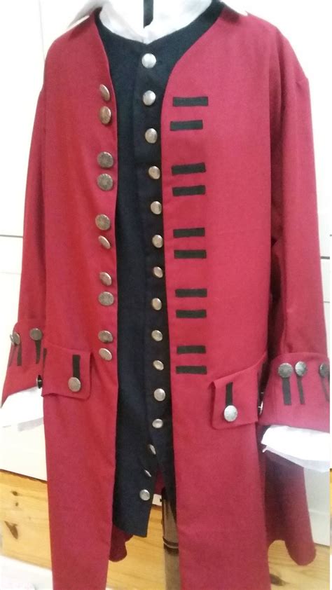 Pirate Jack Sparrow Theatrical Frock Coat Stage Costume Etsy