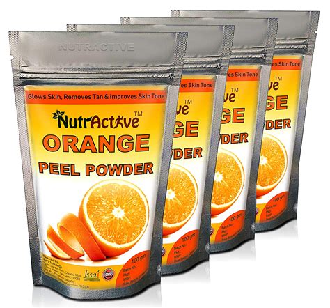 Nutractive Orange Peel Powder For Face And Skin 400gm Beauty