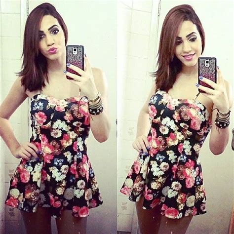 Eduarda Viera Drunk In Love Transgender Floral Tops Instagram Posts Beautiful Dresses
