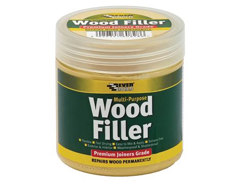 Premium Wood Filler Light Oak 250ml Wood Fillers Finishes