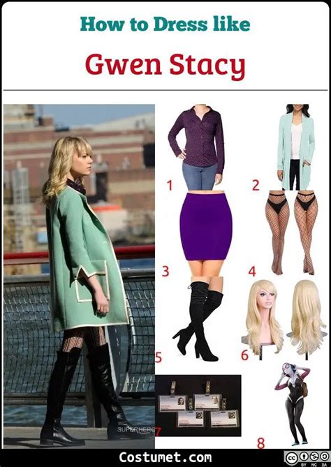 Gwen Stacy Emma Stone Outfits