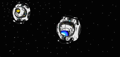 Wheatley And Space Core By Drfunk98 On Deviantart