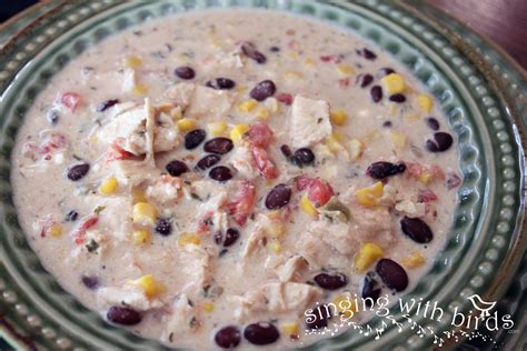 Loaded with beef, beans, chiles and more this hearty chili is perfect for loading up with all your favorite toppings. Cream Cheese Chicken Chili - Cheery Kitchen
