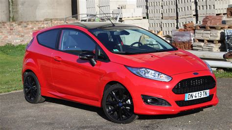 Essai Ford Fiesta Red Edition Un Bon Coup De Rouge