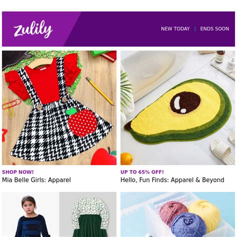 Zulily Coupon Codes → 80 Off 5 Active July 2022