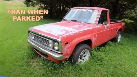 Starting A Neglected 74 Mazda Rotary Truck Old School Mini Truck