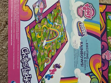 Hasbro My Little Pony Chutes And Ladders Board Game W 3 Exclusive