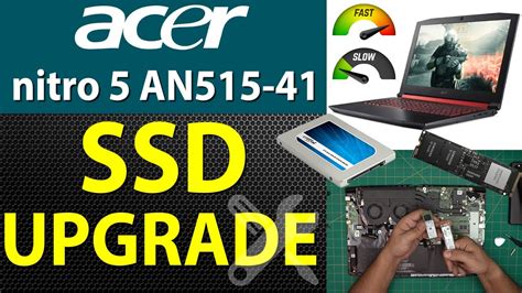 How To Upgrade Storage Ssdhdd In Acer Nitro 5 An515 N17c1 Step