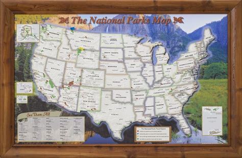 National Parks Travel Map National Parks Travel Map National Parks