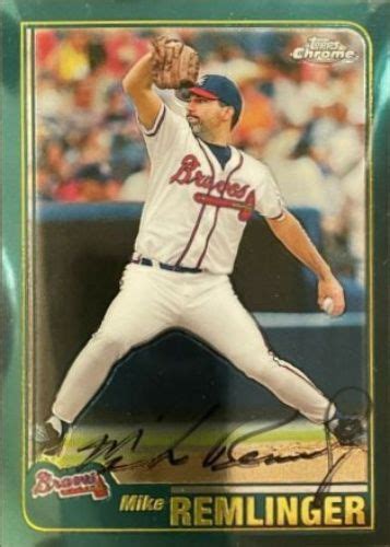 2001 Topps Mike Remlinger Baseball Autographed Trading Card Baseball