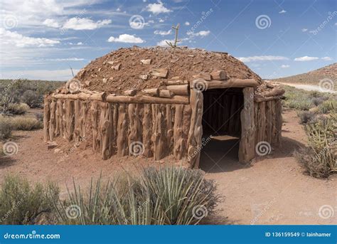 Navajo Tribe Hogan Dwelling Eagle Point Native American Tribal