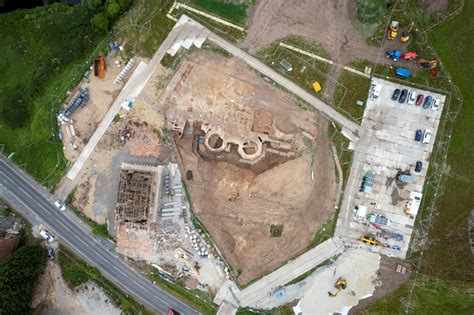 Hs2 Excavation Of Coleshill Manor And Gatehouse Warwickshire 3