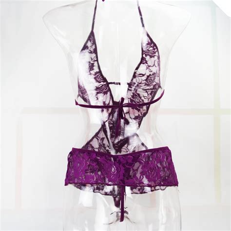 lingerie dentelle femme lingerie purple bodysuit women tenue sexy erotic gc059 ebay