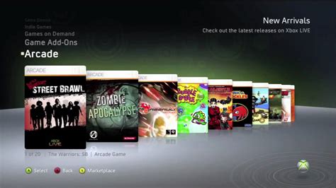 Xbox 360 Menu In Hd Youtube