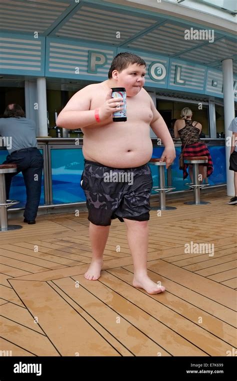 Adolescentes Obesos Royal Caribbean Cruise Ship Tampa Florida Us