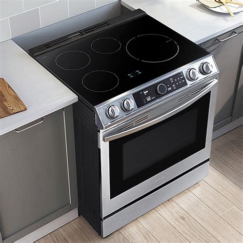 30 Inch Stainless Steel Induction Range With Air Fryer Samsung Us